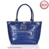 michael kors logo signature groot blauw bakken Wholesale Website 33fjz415